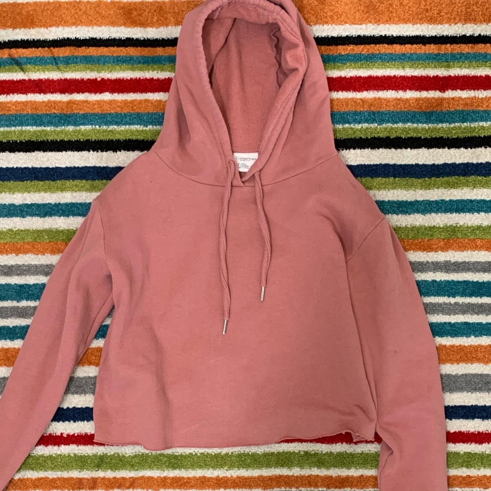 cropped hoodie jacket
